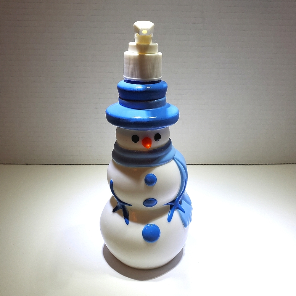 🎄Avon Jolly Snowman Soap Pump Decanter